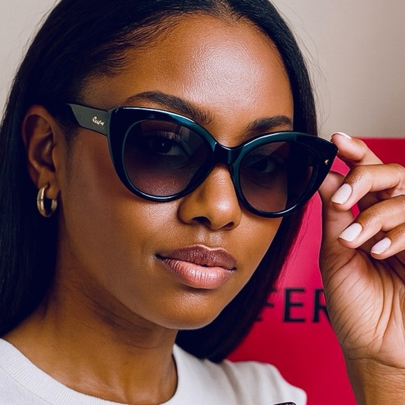 SALVATORE FERRAGAMO SUNGLASSES NEW - Picture 4 of 13